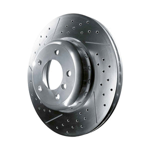 34216795755 Rotor de frana, ventilat, perforat, spate "BMW M Performance" - BMW E81, E87, E87N, E90, E90N, E91