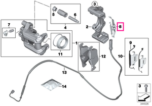 34216850975 Clemă - BMW