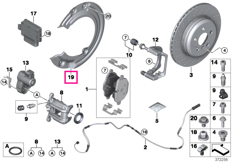 34216858629 Protection plate left - BMW