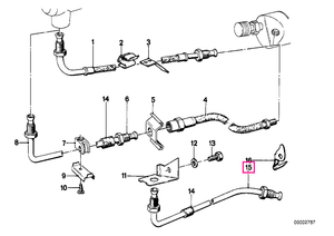 34326755328 Țeavă M10/M10-283MM - BMW
