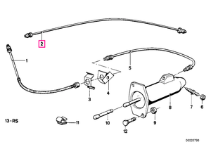34326755610 Țeavă M10/M10-1146MM - BMW