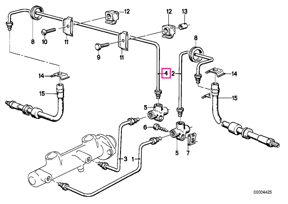 34326755633 Țeavă M10/M10-1637MM - BMW
