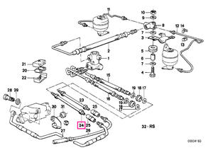 34326755684 Țeavă M10/M10-3075MM - BMW