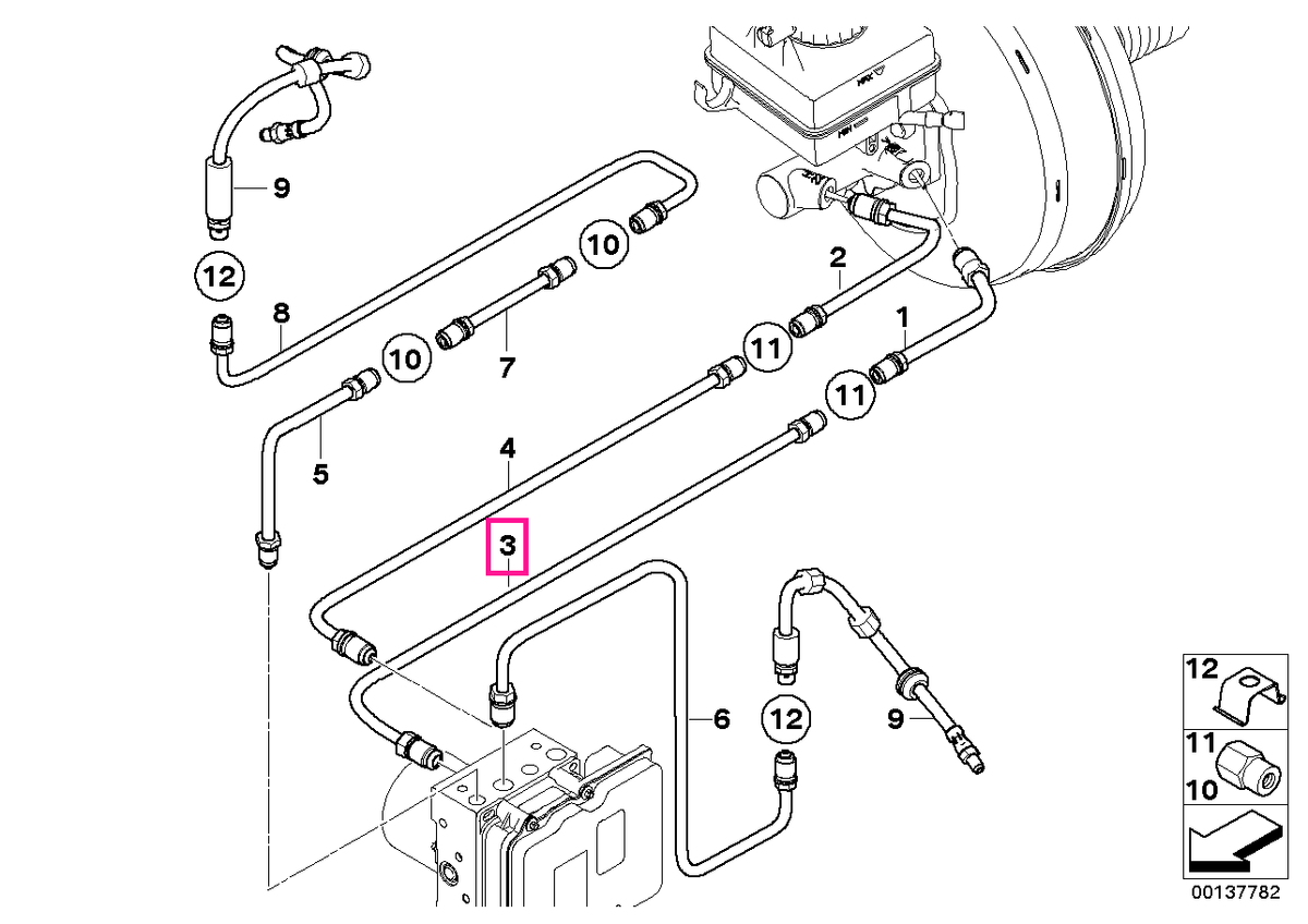 34326771625 Tub - BMW