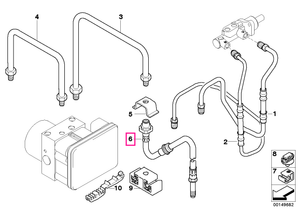 34327837484 Furtun frana fata - BMW