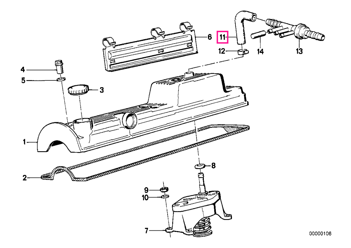 34331154957 Conector - BMW