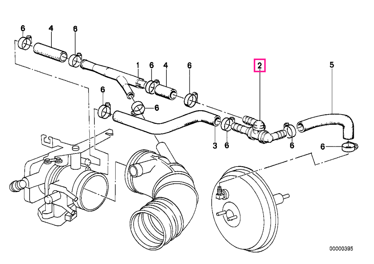 34331158106 Supapă de reținere - BMW