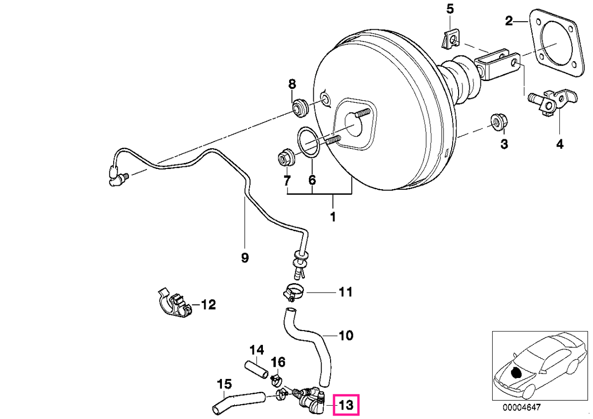 34331163915 Supapă reținere 3-FACH - BMW