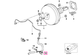 34331163915 Supapă reținere 3-FACH - BMW