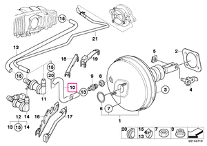 34331163979 Furtun vid - BMW