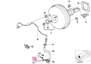 34331164124 Tub vid - BMW