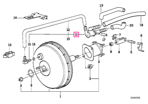 34332226386 Supapă de sens unic - BMW