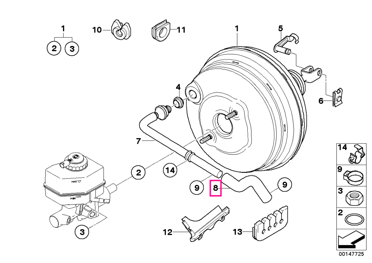34333414174 Furtun - BMW
