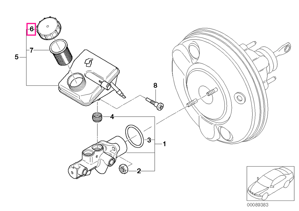34336756237 Lock - BMW - Mini
