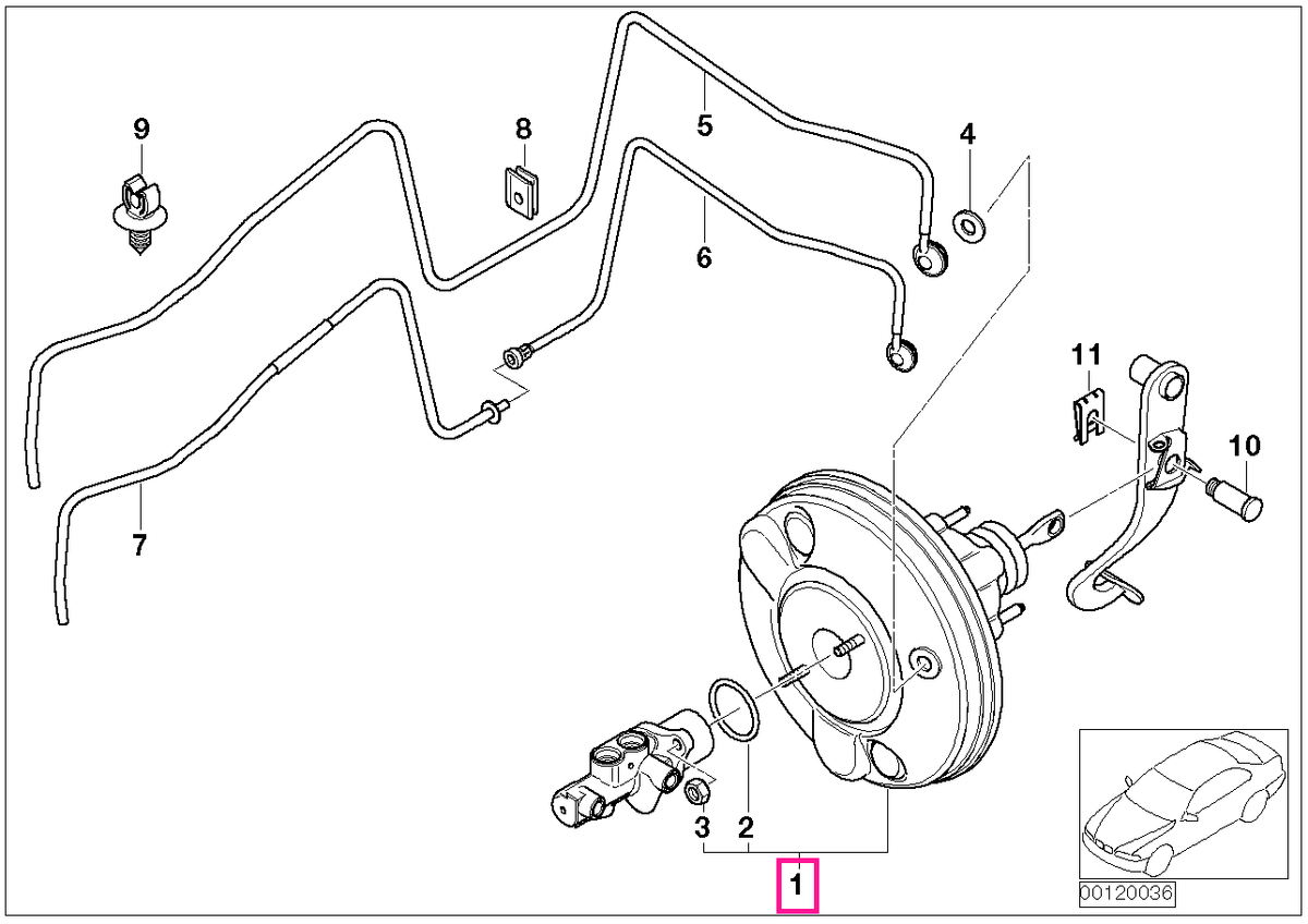 34336779679 Servofrân - BMW - Mini