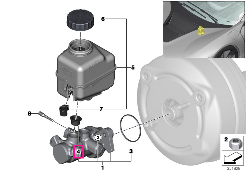 34336799316 Plug - BMW