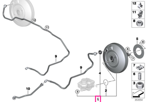 34336873440 Servofrean - BMW