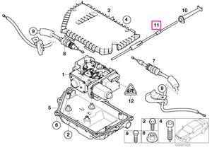 34406750218 Unitate comandă frână de mână - BMW