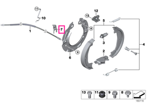 34406851831 Clemă arc - BMW