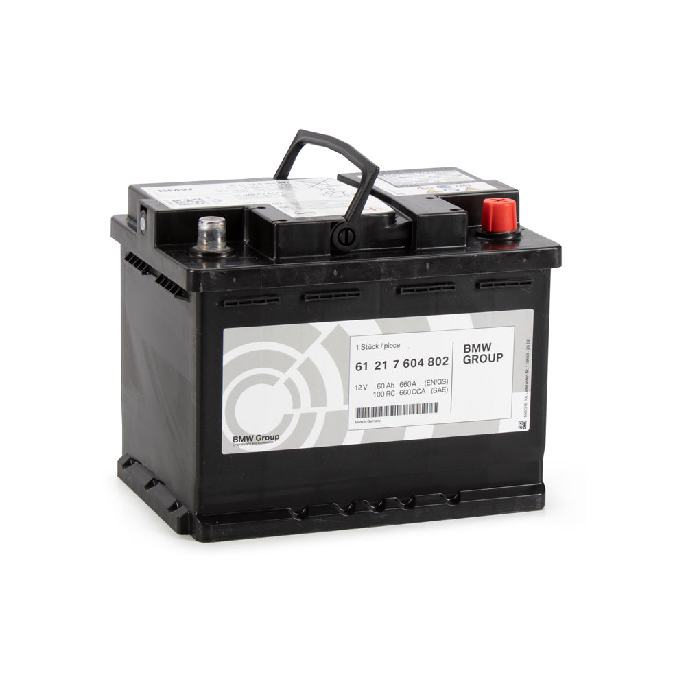 61217604802 Baterie AGM originala - 60Ah - BMW Seria 1, Seria 2, Seria 3, Seria 5, Seria 6, Seria 7, Seria 8, iX, X1, X2