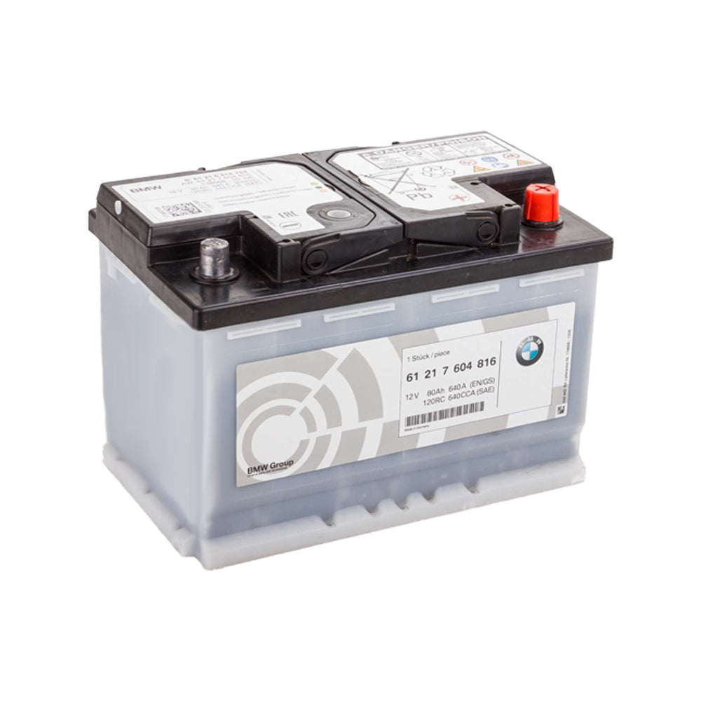61217604816 Baterie standard originala - 80AH - BMW Seria 1 E81 E82 E87 E88, Seria 3 E46 E90 E91 E92 E93, Seria 5 E39, S