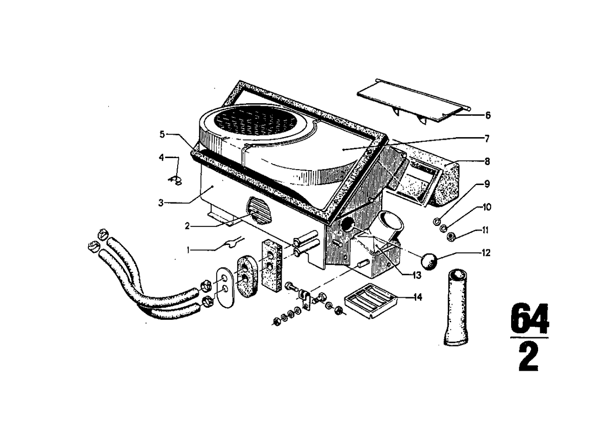 64111350558 Cadru etanșare - BMW