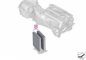 64115B78AA5 Set filtru nanoparticule habitaclu - BMW M5 F90, Seria 5 G30 G31 G38, Seria 6 G32, Seria 7 G11 G12, F91 F92 
