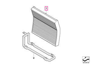 64319346267 Filtru praf fin - BMW