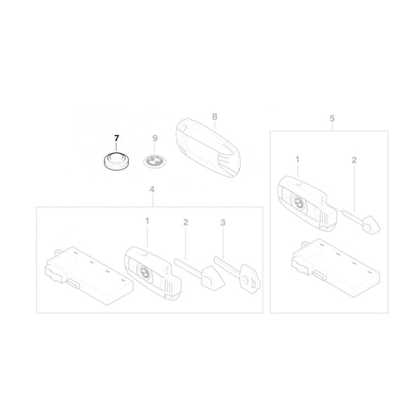 66126912985 Baterie acumulator cheie BMW / MINI - 3.2 V