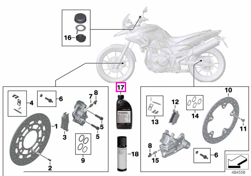 83135A824F2 Lichid de frana DOT4, vascozitate scazuta, 250 ml - BMW Seria 3 E21, Seria 5 E12 E28, Seria 6 E24 - BMW Moto