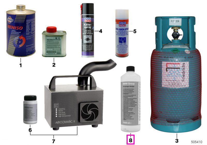 83195A54E47 Agent BMW curatare intalatie aer conditionat - 1000ml