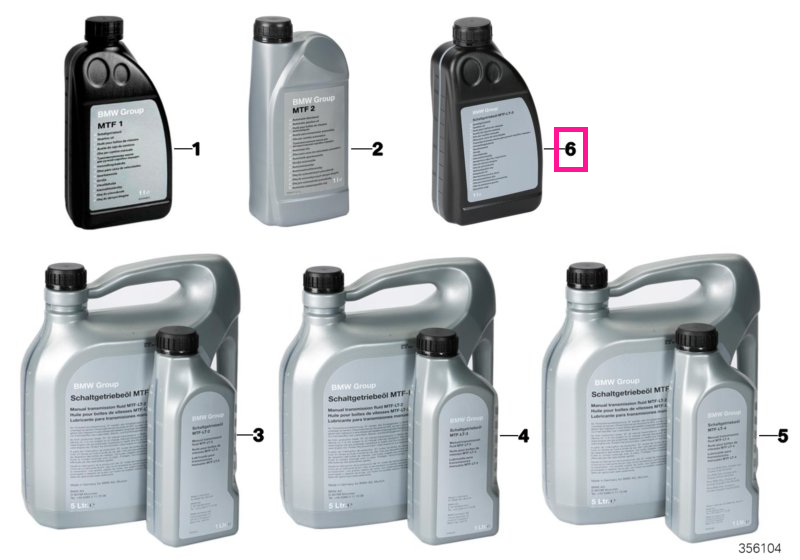 83222156969 Ulei cutie de viteze manuala BMW MTF LT-5 - BMW - 1000ml