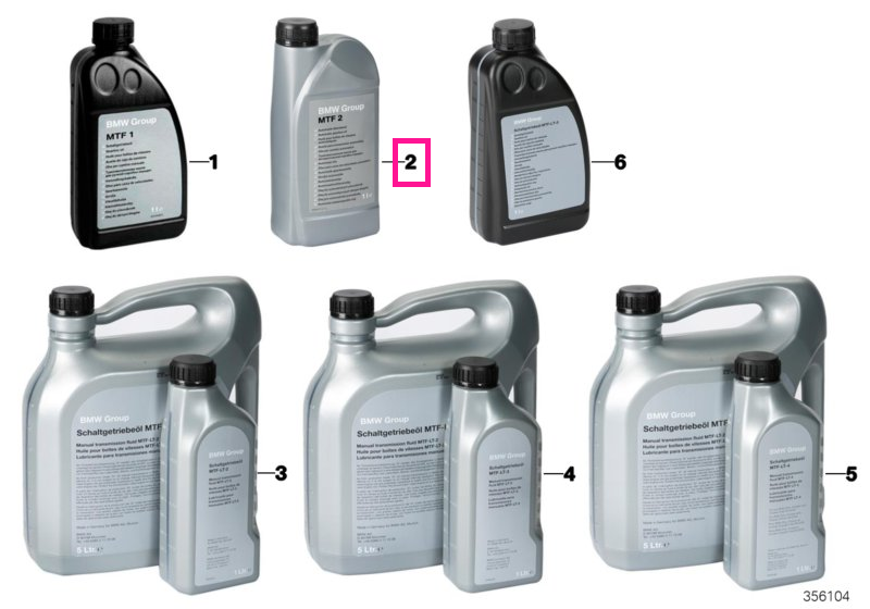 83222344589 Ulei cutie de viteze manuala BMW MTF 2 - BMW - 1000ml