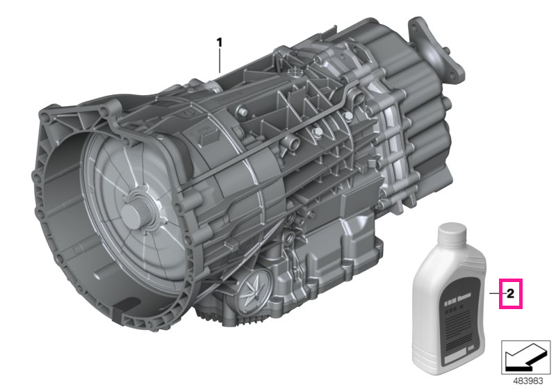 83222446673 Ulei de transmisie pentru ambreiaje duble BMW DCTF 1+ - 1000ml