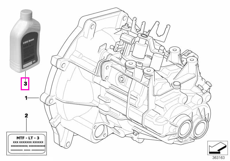 83225A53CB0 Ulei transmisie cutie de viteze manula BMW MTF LT- 4 - Mini - 1000ml